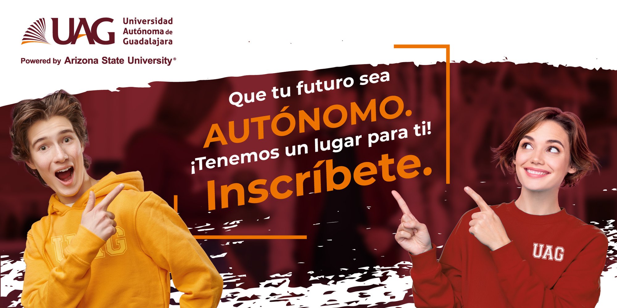 Que tu futuro sea autónomo. Tenemos un lugar para ti, inscríbete.